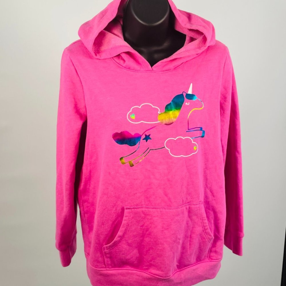 🦄 Girls Unicorn Hoodie Size XL (14/16)